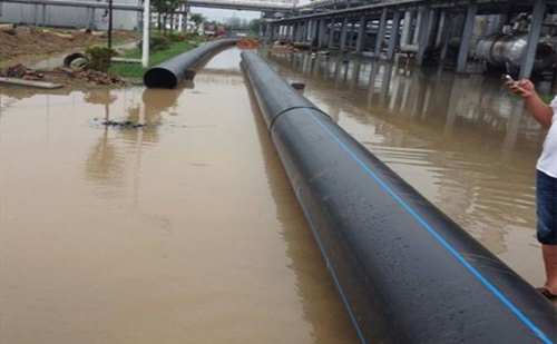 HDPE排水管現場施工圖